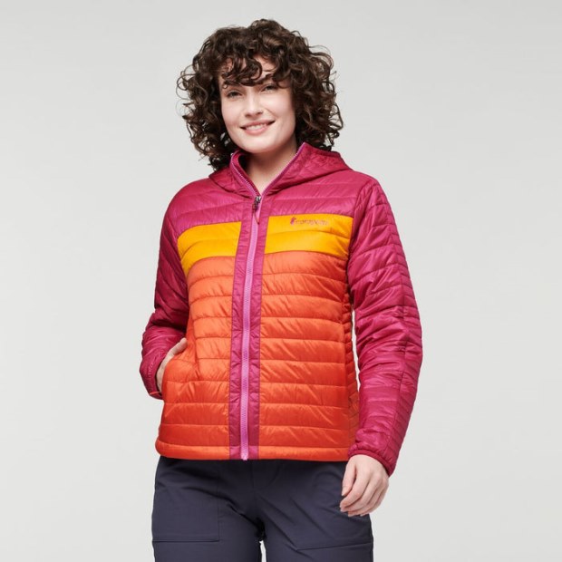 Capa Insulated Hooded Jacket Women Cotopaxi Fashion Raspberry-Canyon