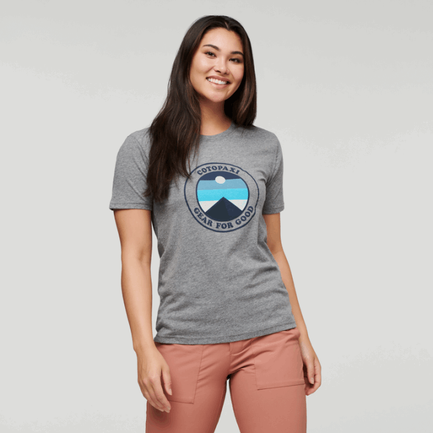 Cotopaxi Heather Grey Sunny Side T-Shirt Women Original