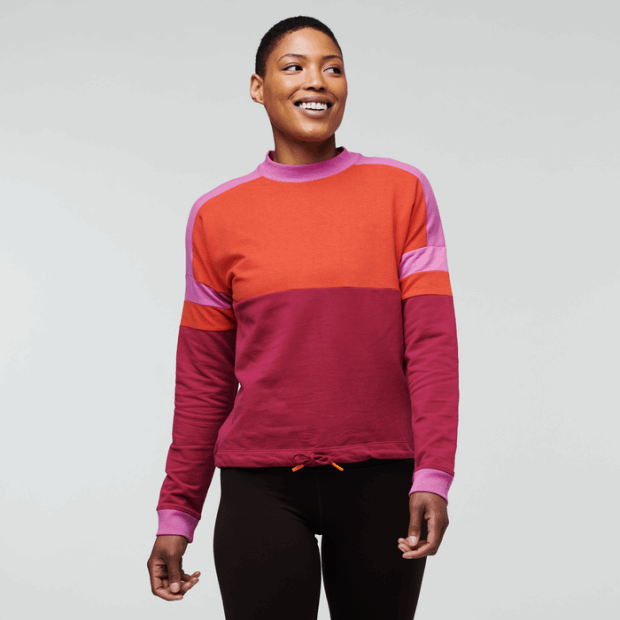 Collections Cotopaxi Canyon-Raspberry Bandera Sweatshirt Women