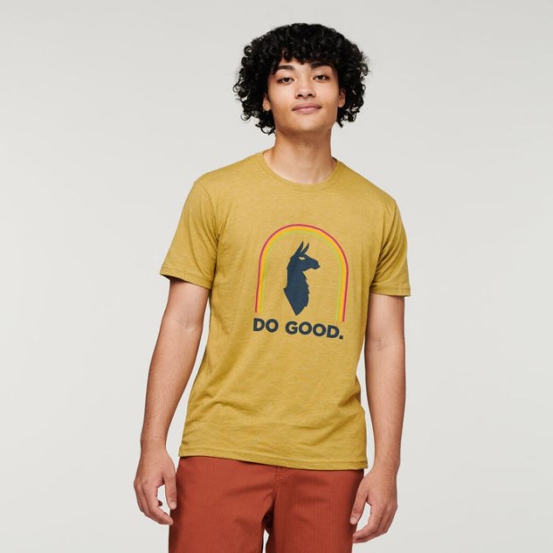 Hops Sunshine Do Good Organic T-Shirt Men Brand Cotopaxi