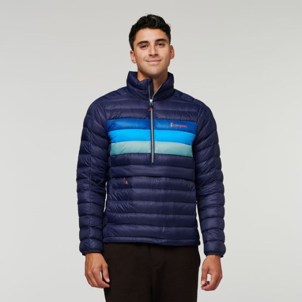 Fuego Down Pullover Men Maritime Stripes Cotopaxi Best