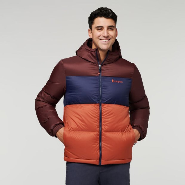 Cotopaxi Solazo Hooded Down Jacket Men Original Chestnut-Spice