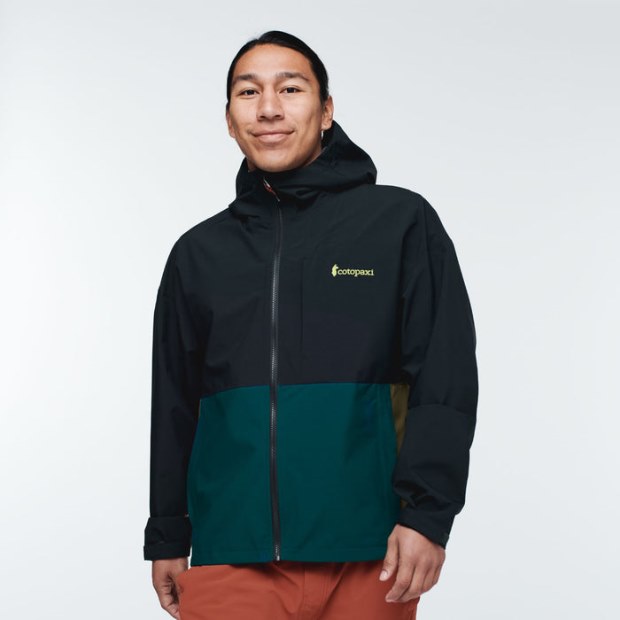 Collections Cotopaxi Black Cielo Rain Jacket Men