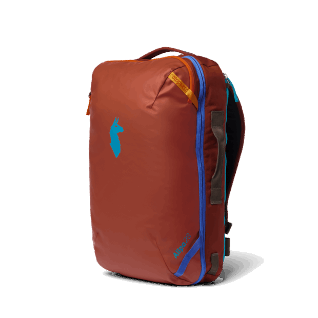 Allpa 28L Travel Pack Collection Cotopaxi Rust
