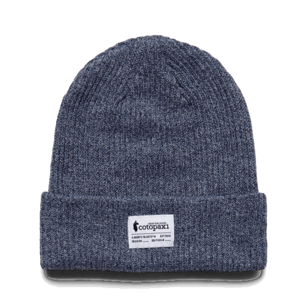 Heather Graphite Wharf Beanie Cotopaxi Patch Best Cotopaxi