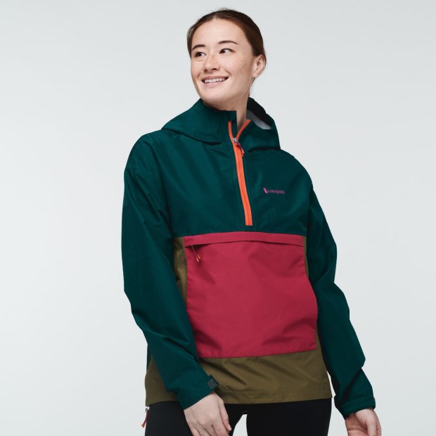 Brand Cotopaxi Deep Ocean Cielo Rain Anorak Women
