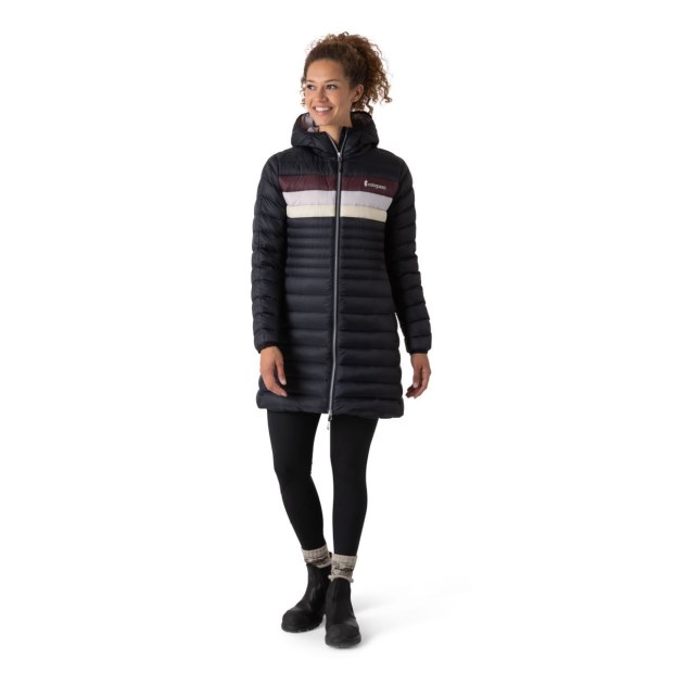 Cotopaxi Black Stripes Fuego Down Parka Women Brand