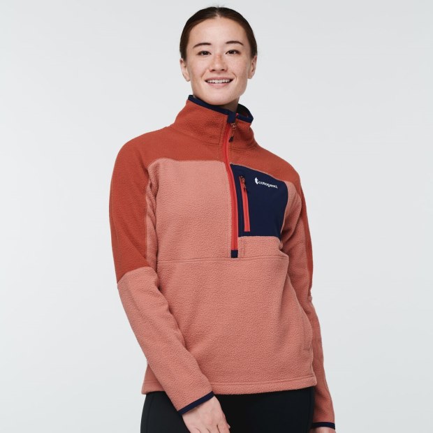 Spice-Earthen Collections Abrazo Half Zip Fleece Women Cotopaxi